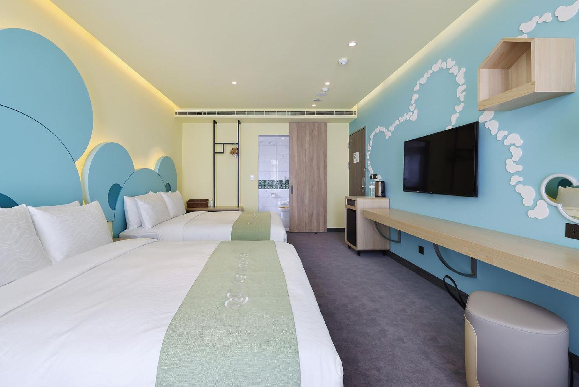 CHECK inn MAGI Kids Hotel Luodong Zimmer foto